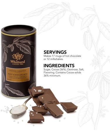 Whittard of Chelsea - Chocolat Chaud Saveur Caramel Sal (2 Packs) - Buy Online on GoSupps.com