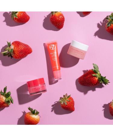 W7 Sweet Dreams Lip Care Trio - 3 Piece Set - Overnight Lip Mask Lip Balm & Lip Scrub - Strawberry 1 count (Pack of 3) Strawberry - Buy Online on GoSupps.com