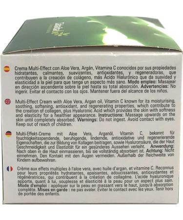 Tabaibaloe Multi-effect face cream with aloe vera and vitamin C 100 ml 24 h treatment 100 ml - Buy Online on GoSupps.com