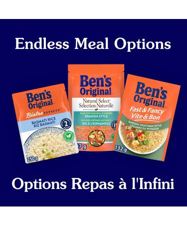 BEN'S ORIGINAL FAST & FANCY Garden Vegetable Style Rice 12PK CASE Garden Vegetable Style Rice (12 Pack) 12 - Buy Online on GoSupps.com
