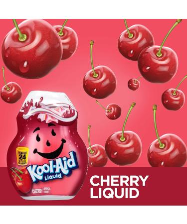 Kool-Aid Liquid Drink Mix - Cherry 1.62oz (Pack of 4) - Buy Online on GoSupps.com