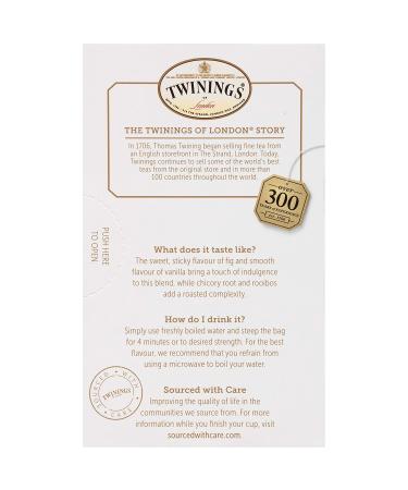 Buy Twinings Calm Adaptogens Fig & Vanilla Herbal Tea â€“ Caffeine Free, 18 Tea Bags - Buy Online on GoSupps.com