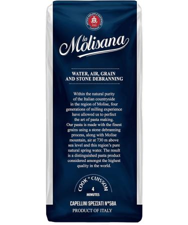 La Molisana Capellini Spezzati N.58A 450g - Buy Online on GoSupps.com