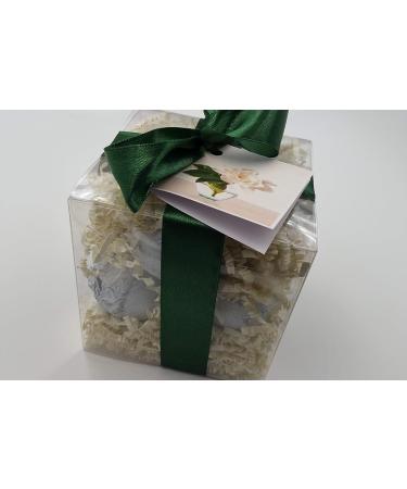 Spa Pure Gardenia Bath Bombs Gift Set - 6 Fizzies with Shea, Mango & Cocoa Butter - Ultra Moisturizing (White Gardenia) - 14 Oz - Buy Online on GoSupps.com