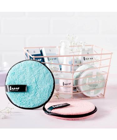 Makeup Remover Pad by Lunar Glow A Sustainable and Eco-friendly Choice. Includes 2 pads - Buy Online on GoSupps.com