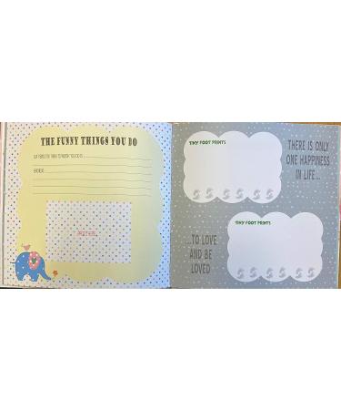 My First Year Baby Record Book - Commemorate Birth to 1st Year - White - Buy Online on GoSupps.com