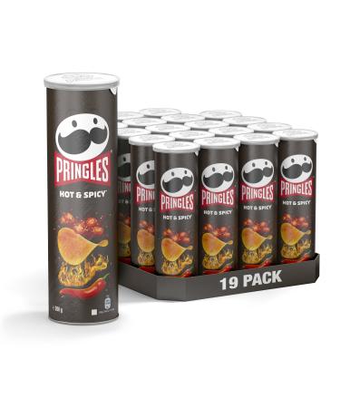 Pringles Hot & Spicy | Hot Chips | 19 pack (19 x 165g)