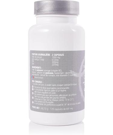 Omega 3: Dietary Supplement - Omega 3 EPAX Balanced EPA and DHA Intake - Pure Stable and Concentrated Wild Fish Oil - 120 Capsules - Buy Online on GoSupps.com