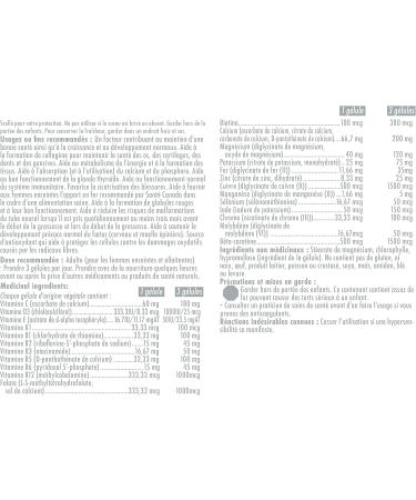 Prenatal Multi 150vcaps Essential nutrients for mom's Health and baby's development Made in Canada (120+30 Free) - Buy Online on GoSupps.com