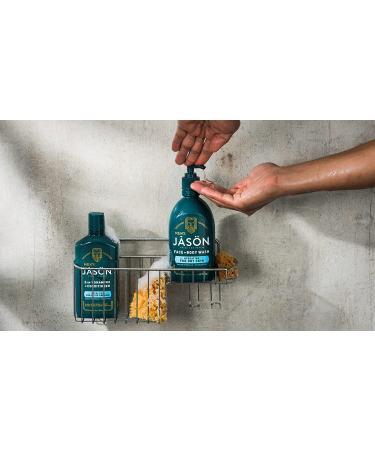 Jason Natural Men's Face & Body Wash - Ocean Minerals & Eucalyptus 16 fl oz - Buy Online on GoSupps.com