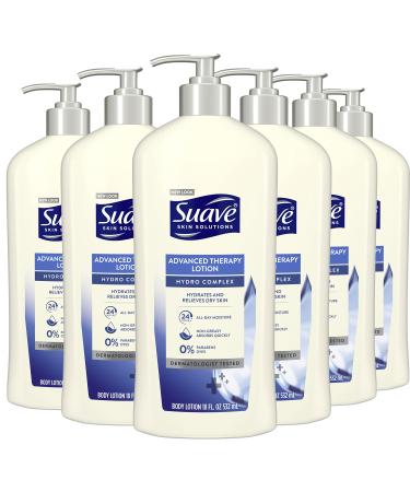 Suave Skin Solutions Body Lotion Advanced Therapy 18 Fl Oz (Pack of 6) - Buy Online on GoSupps.com