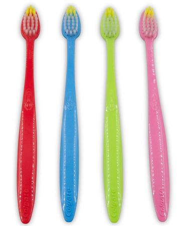 Colgate Kids Toothbrush 2+ Years | Extra Soft Bristles | Assorted Colors | 12 Pack - Buy Online on GoSupps.com