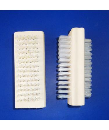 Buy 2x NAIL BRUSH 9cm - Wooden Beech Hand Washing Brush with Hard Bristles | Fast International Shipping - Buy Online on GoSupps.com