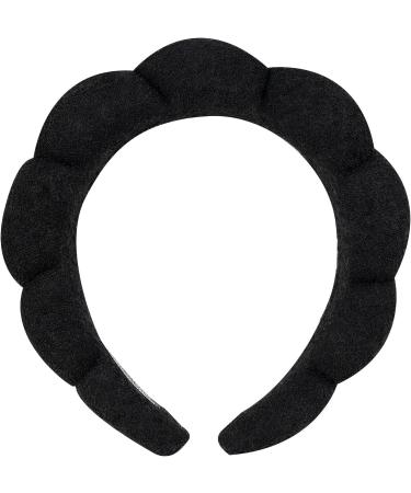 Brushworks Black Cloud Beauty Headband - Soft & Stylish Hair Wrap - Buy Online on GoSupps.com