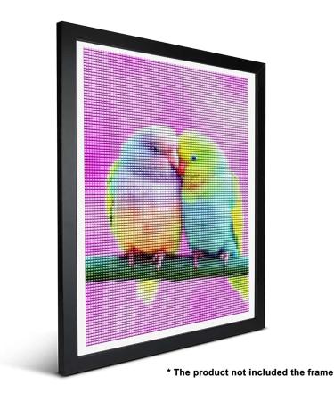 Colorful Bird Diamond Painting Kit | DIY Embroidery Cross Stitch Craft | Full Drill 12x16 inch | Modern Arts & Crafts | Perfect Gift for Women & Girls - Buy Online on GoSupps.com