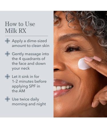 Beekman 1802 Milk RX Advanced Better Aging Skincare Bundle Face Cream & Sheet Mask Helps Support Firm-Looking Skin Fragrance Free - Buy Online on GoSupps.com