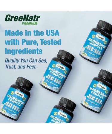 Magnesium Supplement with Glycinate Citrate Malate & Oxide Plus Immune Support with Vitamin C D3 Zinc 50mg Quercetin Echinacea Purpurea Sambucus Elderberry and Ginger - Buy Online on GoSupps.com