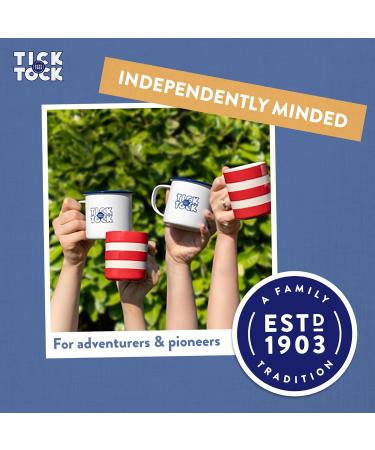 Tick Tock Rooibos Tea Caffeine-Free Naturally Sweet Herbal Biodegradable Tea Bags Rooibos Tea UK, Redbush Tea for Wellbeing and Relaxation 40 Tea Bags - Pack Of 4 - Buy Online on GoSupps.com