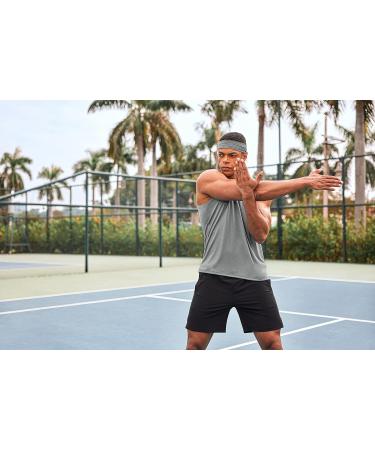 COOFANDY Men's 3 Pack Sleeveless Workout Tank Tops - V Neck Muscle Tee Set - Buy Online on GoSupps.com