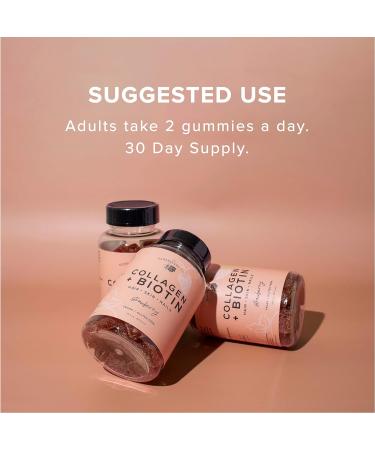 Elderberry Co. Collagen + Biotin Gummies - Hair, Skin & Nail Support - Buy Online on GoSupps.com