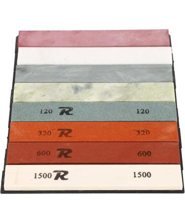 Professional Knife Sharpening Stone Kit - Fixed Angle Whetstone Set for Fine Grinding & Polishing | Ideal Kitchen Knife Sharpener - Buy Online on GoSupps.com