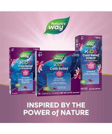 Nature's Way Umcka ColdCare Children's Cherry FastActives 10 Count (Packaging May Vary) - Buy Online on GoSupps.com
