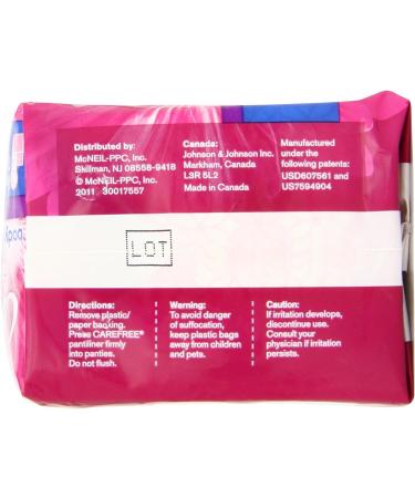 Carefree Acti-fresh Body Shape Fresh Scent Regular Size 20 Count (Pack of 6) - Buy in Bulk and Stay Fresh All Day! - Buy Online on GoSupps.com