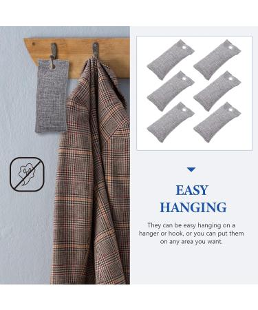 FRCOLOR 6PCS Bamboo Charcoal Shoe Deodorizer | Replaceable Odor Eliminator for Closet & Home - Buy Online on GoSupps.com