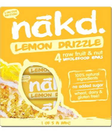  Nakd Nakd bars with fruit and Nurse 24-pack (Lemon Drizzle) - Buy Online on GoSupps.com