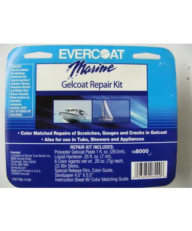 Evercoat Marine Gelcoat Repair Kit 108000 Repair Gelcoat