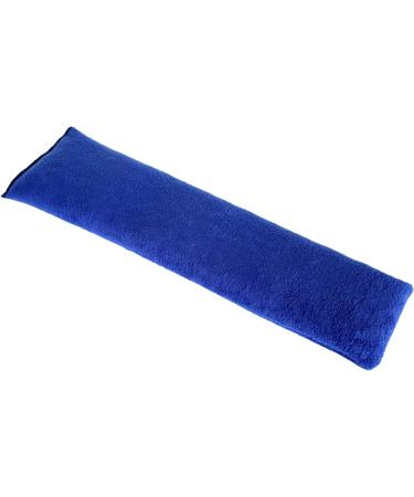 Microwavable Lavender Wheat Bags Plain Fleece Microwave Heat Pack for Back Neck Joints and Shoulder Pain Relief 44cmx13cm (Royal Blue) Plain Fleece Royal Blue - Buy Online on GoSupps.com