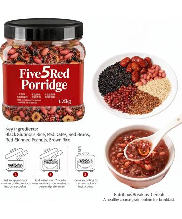 Congee Multigrains Nutritif 1 25 Kg - Porridge De Petit-d jeuner Facile Cuisiner M lange De Grains Entiers Pr paration Rapide For Les Repas Sucr s/sal s - Buy Online on GoSupps.com