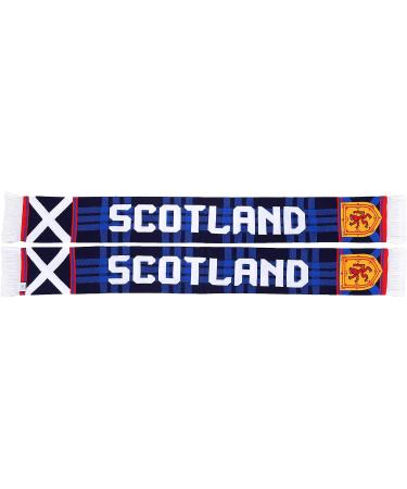 Scotland National Soccer HD Knit Scarf - Official Euroscarves Collection - Buy Online on GoSupps.com