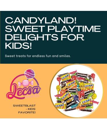 Playtime Mix Candy - Assorted Tootsie Candy Flavors - Fun Size Candy Snacks - Bulk Candy- Lecsa Specialty Snacks (1 Lb) 1 Pound - Buy Online on GoSupps.com