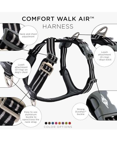 DOG Copenhagen Comfort Walk Air Harness - Size L, Black | Breathable and Durable - Buy Online on GoSupps.com