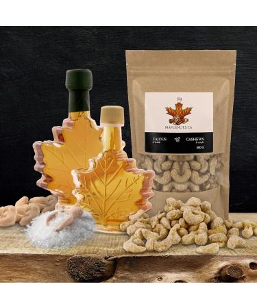 Noix de cajou l' rable et sel de mer - Maplenuts.ca 500 g noix de cajou sirop d' rable 100% pur sel de mer. Noix fra ches et croquantes liste d'ingr dients simples collation nutritive ou ajouter vos recettes desserts yogourt salades servir avec des fromag - Buy Online on GoSupps.com