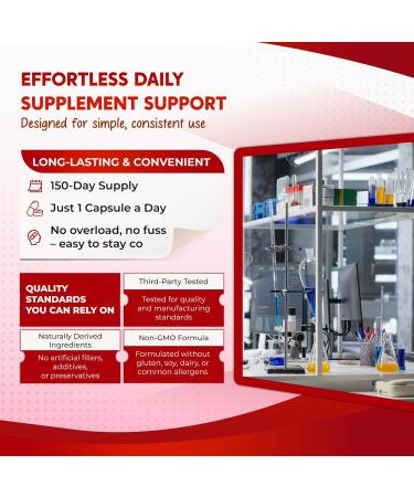 Collagen Biotin Resveratrol Saw Palmetto - Skin Joint Health Support 150 count (pack of 1) - Buy Online on GoSupps.com