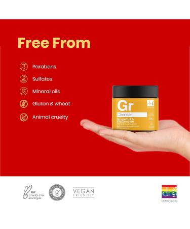 Dr Botanicals Grapefruit & Watermelon Anti-Oxidant Refreshing Cleanser - 60ml Superfood for Radiant Skin | International Shipping Available - Buy Online on GoSupps.com