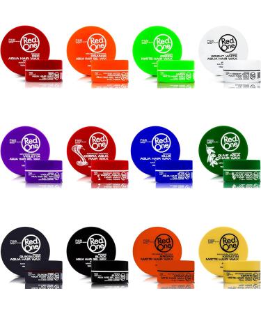 RedOne Aquatic Styling Wax White 150 ml | Provides Smooth | Ultra Hold | Gel Wax | Peach Scent | Maximum Control | - Buy Online on GoSupps.com