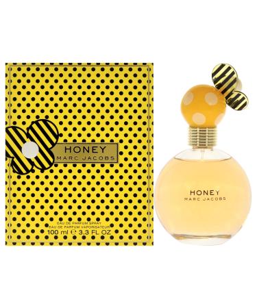 Marc Jacobs Honey Eau de Parfum Spray for Women 3.3 Fluid Ounce 3.4 Fl Oz (Pack of 1)