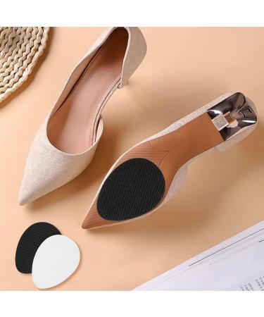 20 Pcs Non-Slip Shoe Pads - Adhesive Sole Protectors Premium Rubber Anti-Slip Grips for Heels (Black) - International Shipping Available - Buy Online on GoSupps.com