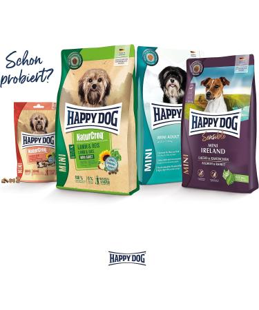 Happy Dog NaturCroq Mini Lamb & Rice 4kg - Premium Dog Food for Small Breeds International Shipping Available - Buy Online on GoSupps.com
