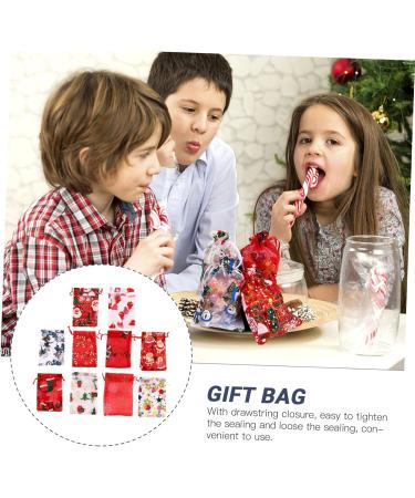 ABOOFAN 150 pcs Snowflake Storage Claus Wedding Party Star Bag Christmas for Organza Theme Pouch 10X15CMx3pcs As Shownx3pcs - Buy Online on GoSupps.com