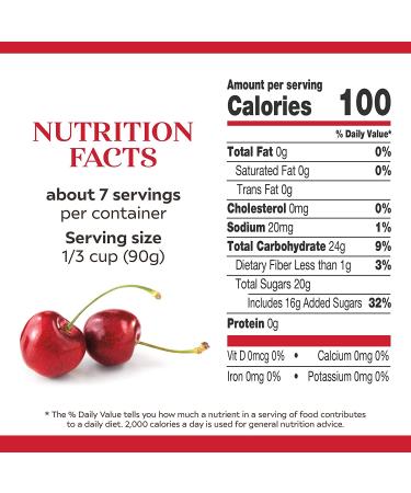 Duncan Hines Comstock Simply Cherry Pie Filling 21oz x 8 - Pack of 1 - Buy Online on GoSupps.com