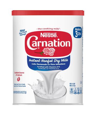 Carnation Instant Nonfat Dry Milk 6 Count  9.63 Ounce (Pack of 6)