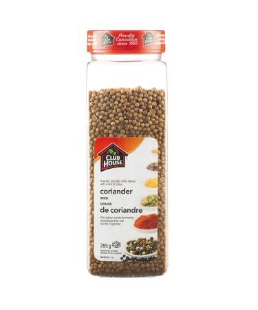 Club House Quality Natural Herbs and Spices Coriander Seed 285g 285 g (Pack of 1)