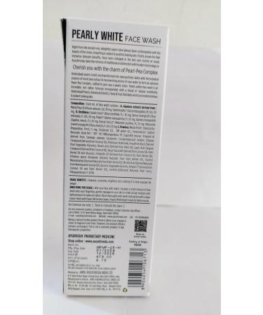 Pearly White Face Wash for Glowing Skin | Anti-Oxidants & Vitamin C | Suitable for Men & Women | 100ml Daily Face Wash - Buy Online on GoSupps.com
