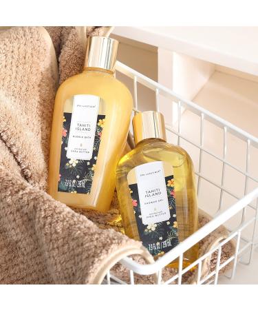 Spa Luxetique 12pcs Spa Bath Set - Shower Gel, Bath Salt, Essential oil, Body Lotion, Hand Cream - Birthday Gift Basket for Women - Buy Online on GoSupps.com