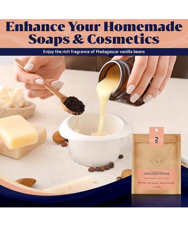 Madagascar Pure Vanilla Bean Powder - Ideal for Baking, Coffee, Protein Shakes - Keto & Paleo Friendly, Sugar-Free - Ground Vanilla Bean Powder, No Additives - 2oz Pack - Buy Online on GoSupps.com