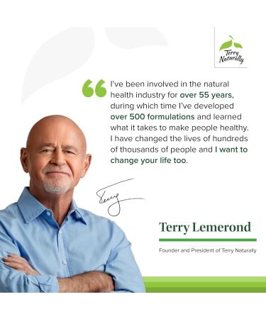 Terry Naturally Stomach & Intestinal Relief - Supplement to Aid Digestive Health & Intestinal Lining - Aids Against Occasional Digestive Discomfort to Soothe Stomach - 60 Capsules - Buy Online on GoSupps.com